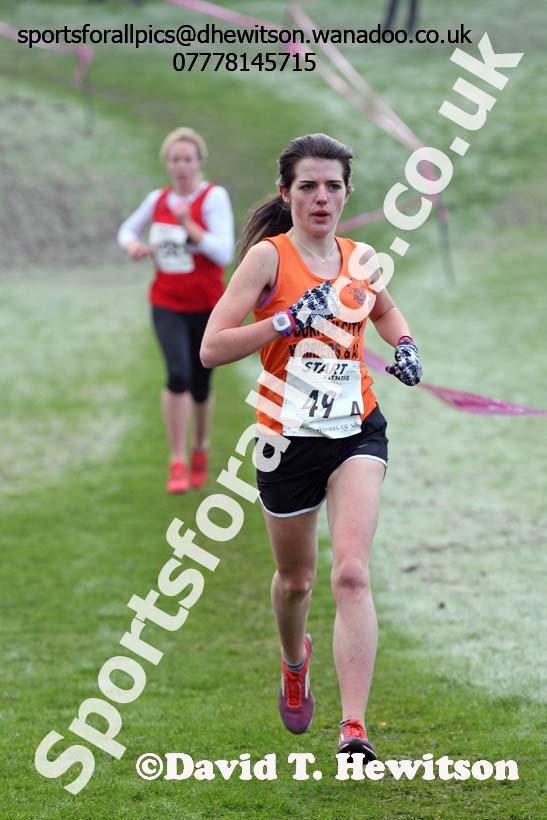 Senior women, Durham Cathedral Cross Country Relays. Photo: David T. Hewitson/Sports for All Pics